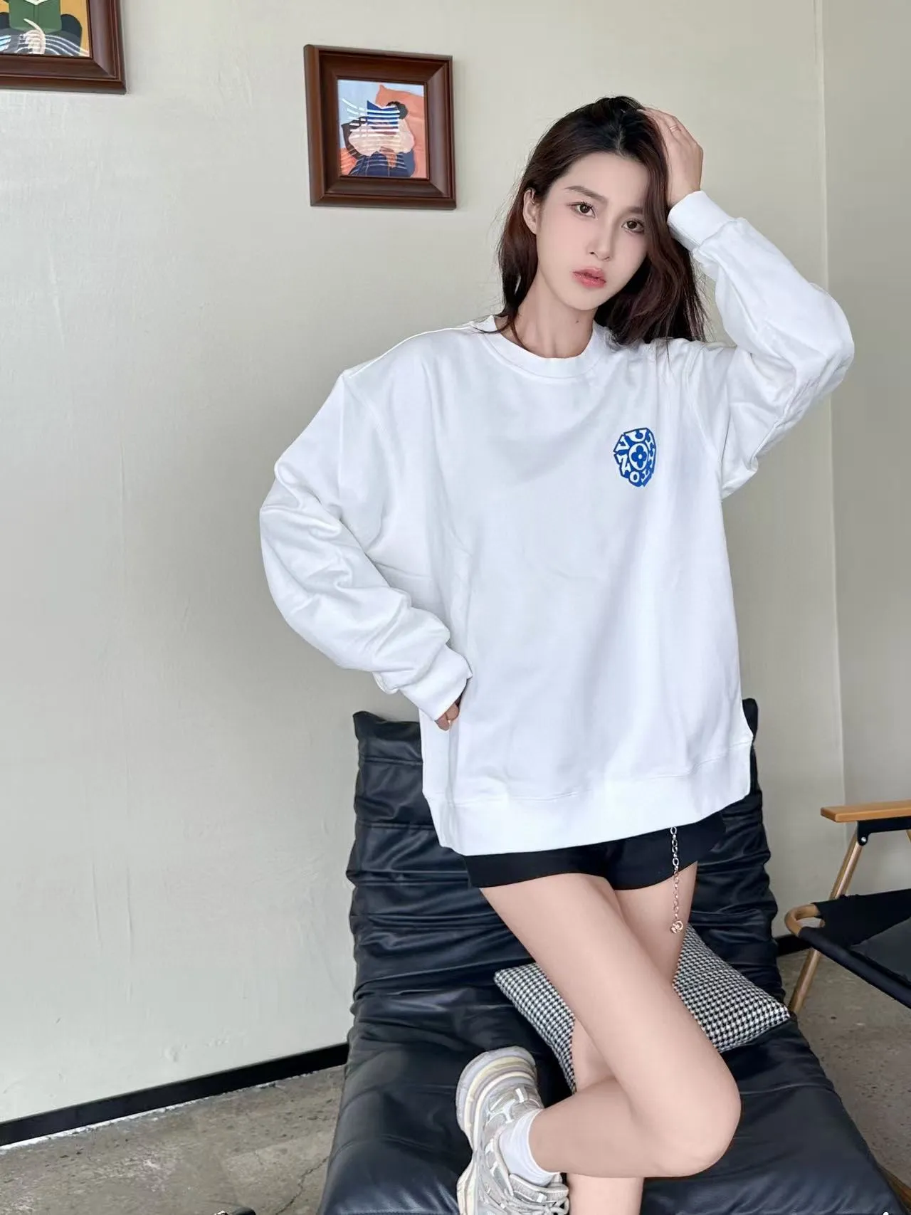 Louis Vuitton/ 25Fw Blue logo